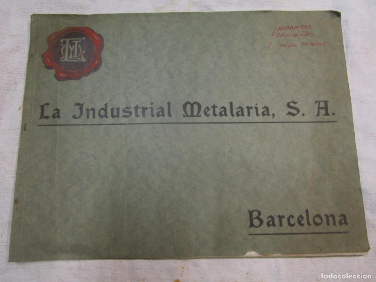 Catalogues publicitaires: CATALOGO ' LA INDUSTRIAL METALARIA ' BARCELONA, HERRAJES DECORATIVOS PARA MUEBLES 36PAG 33X25CM +