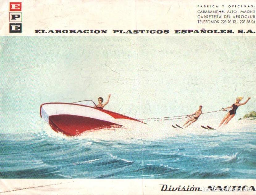 Catalogues publicitaires: ELABORACION PLASTICOS ESPA&Ntilde;OLES, S.A. DIVISI&Oacute;N NAUTICA (CATALOGO). A-CAT-242