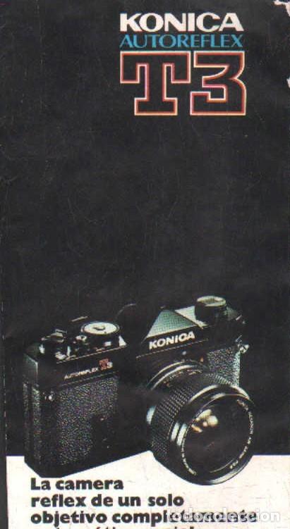 Catalogues publicitaires: KONICA AUTOREFLEX T3 (CATALOGO). A-CAT-244