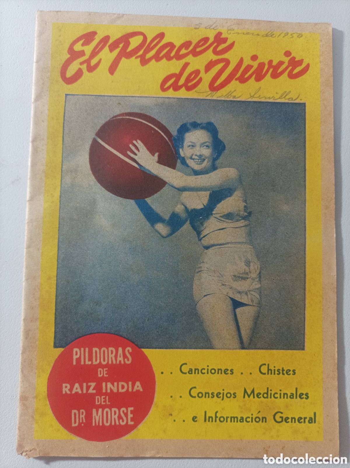 Cat&aacute;logos publicitarios: Cuba, folleto publicitario farmac&eacute;utico,a&ntilde;o 1950.