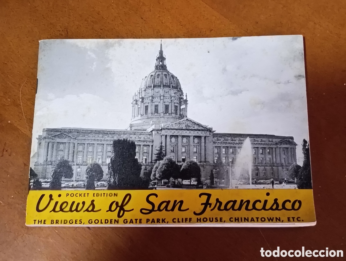 Advertising Catalogs: Folleto de viaje de la d&eacute;cada de 1930 vistas de San Francisco 30 p&aacute;ginas