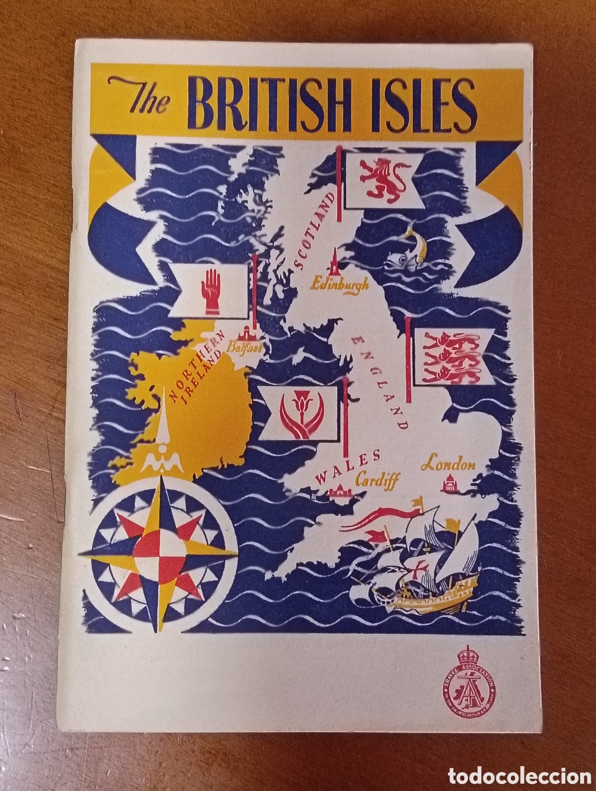 Advertising Catalogs: 1949 Impresi&oacute;n de las Islas Brit&aacute;nicas, 80 p&aacute;ginas &bull; Arte vintage de Gran Breta&ntilde;a