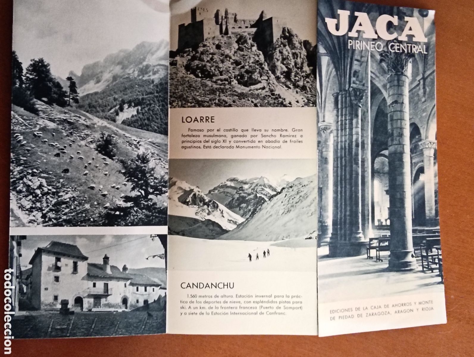 Advertising Catalogs: Guia tur&iacute;stica de JACA, 1958 Panticosa, Candanchu, etc.