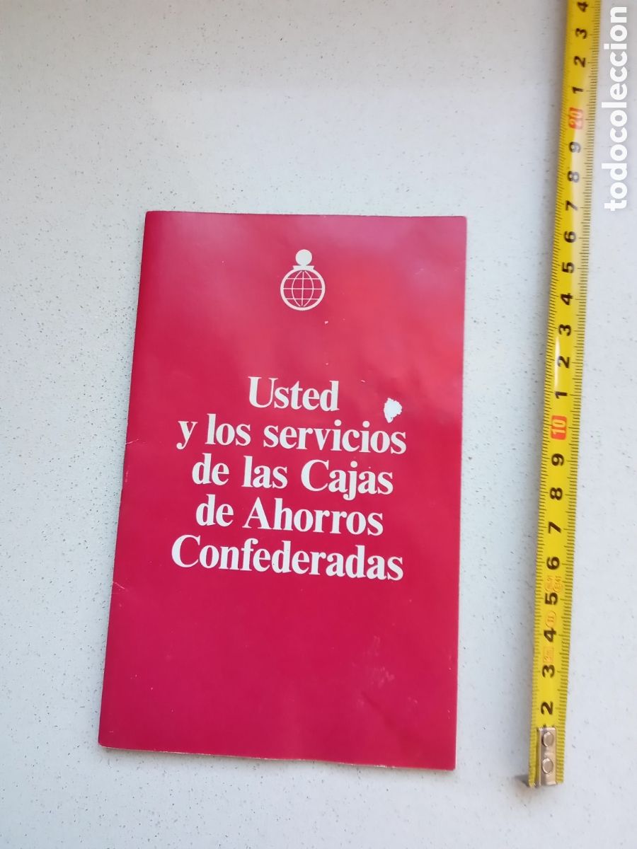 Cataloghi pubblicitari: Librito catalogo publicidad Servicios Cajas Ahorros Confederadas