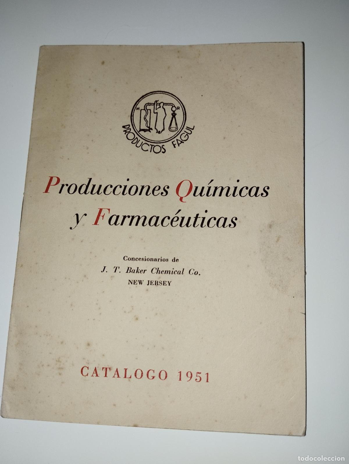 Cataloghi pubblicitari: CAT&Aacute;LOGO DE FARMACIA FAGUL LISTA DE PRECIOS // A&Ntilde;OS 50