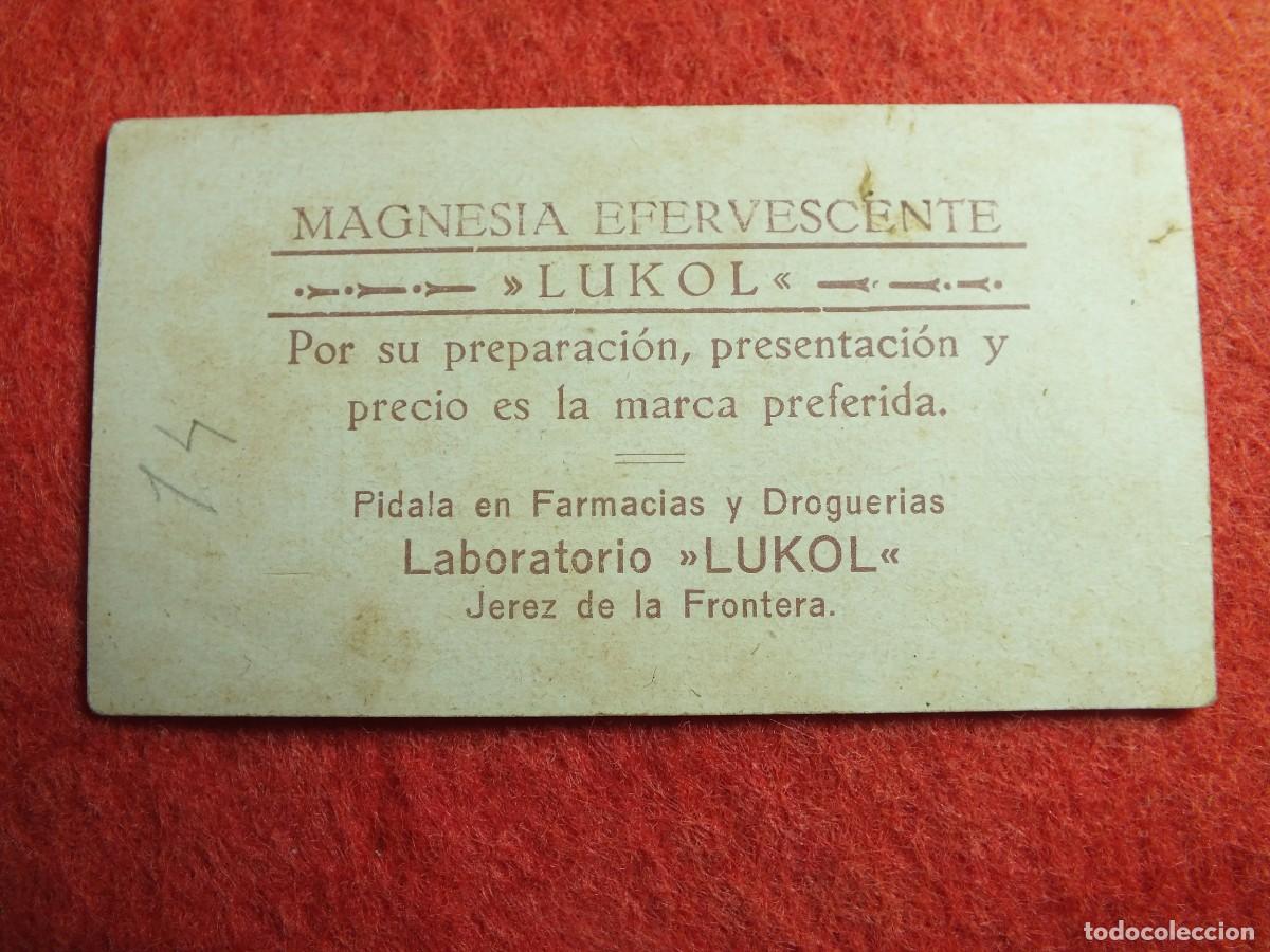 Cataloghi pubblicitari: LABORATORIO LUKOL Jerez de la Frontera MAGNESIA EFERVESCENTE VIRGEN PERPETUO SOCORRO