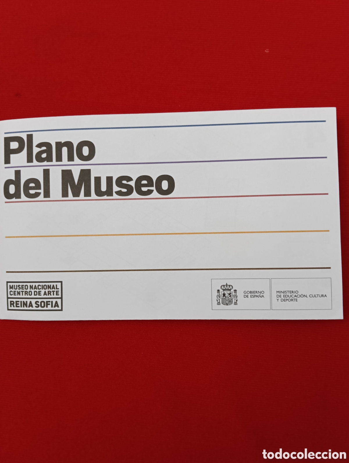 Cat&aacute;logos publicitarios: Plano del Museo Reina Sof&iacute;a - Foto 1