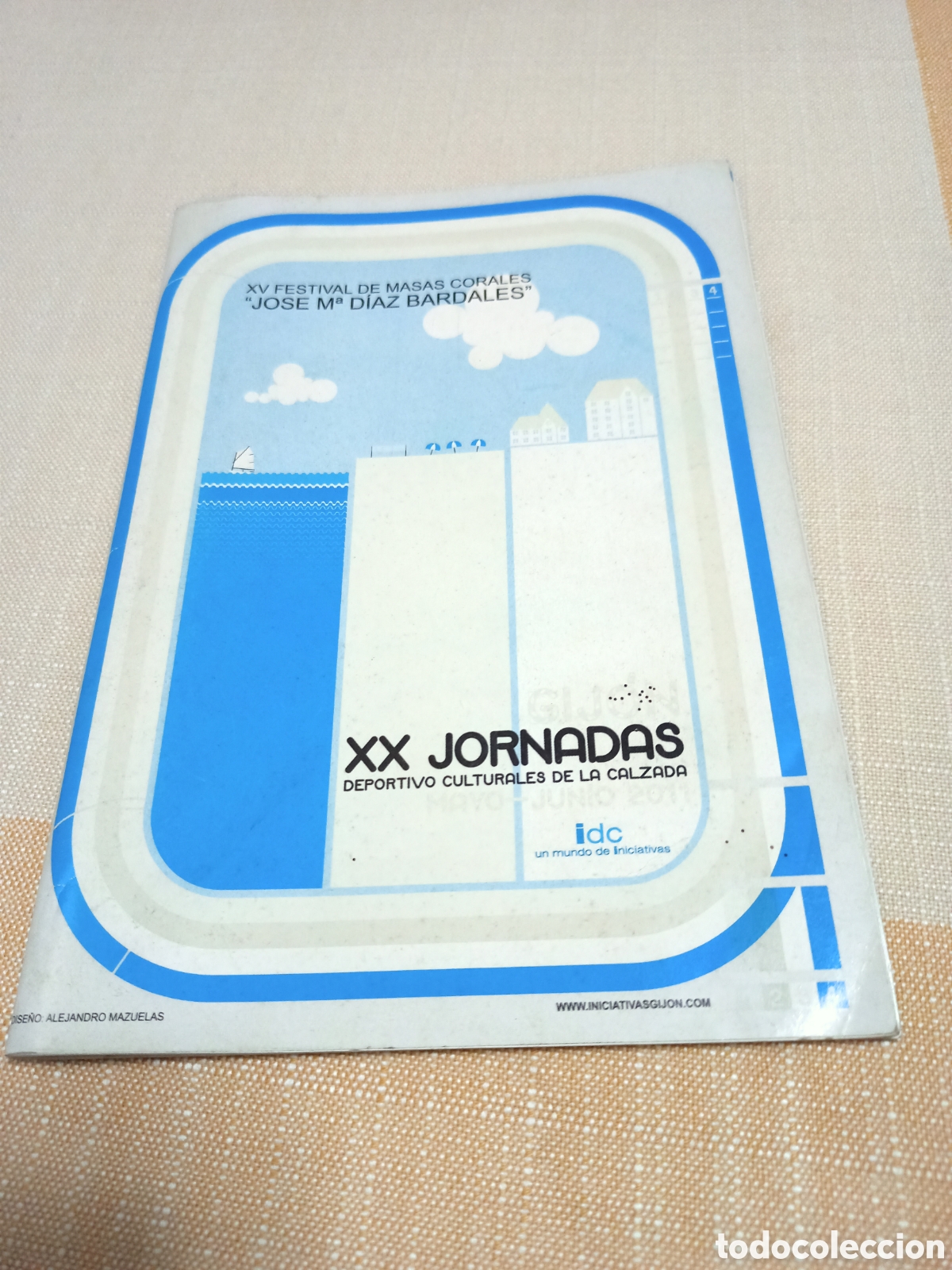 Advertising Catalogs: Folleto XX Jornadas deportivo culturales de La Calzada Gij&oacute;n - Asturias