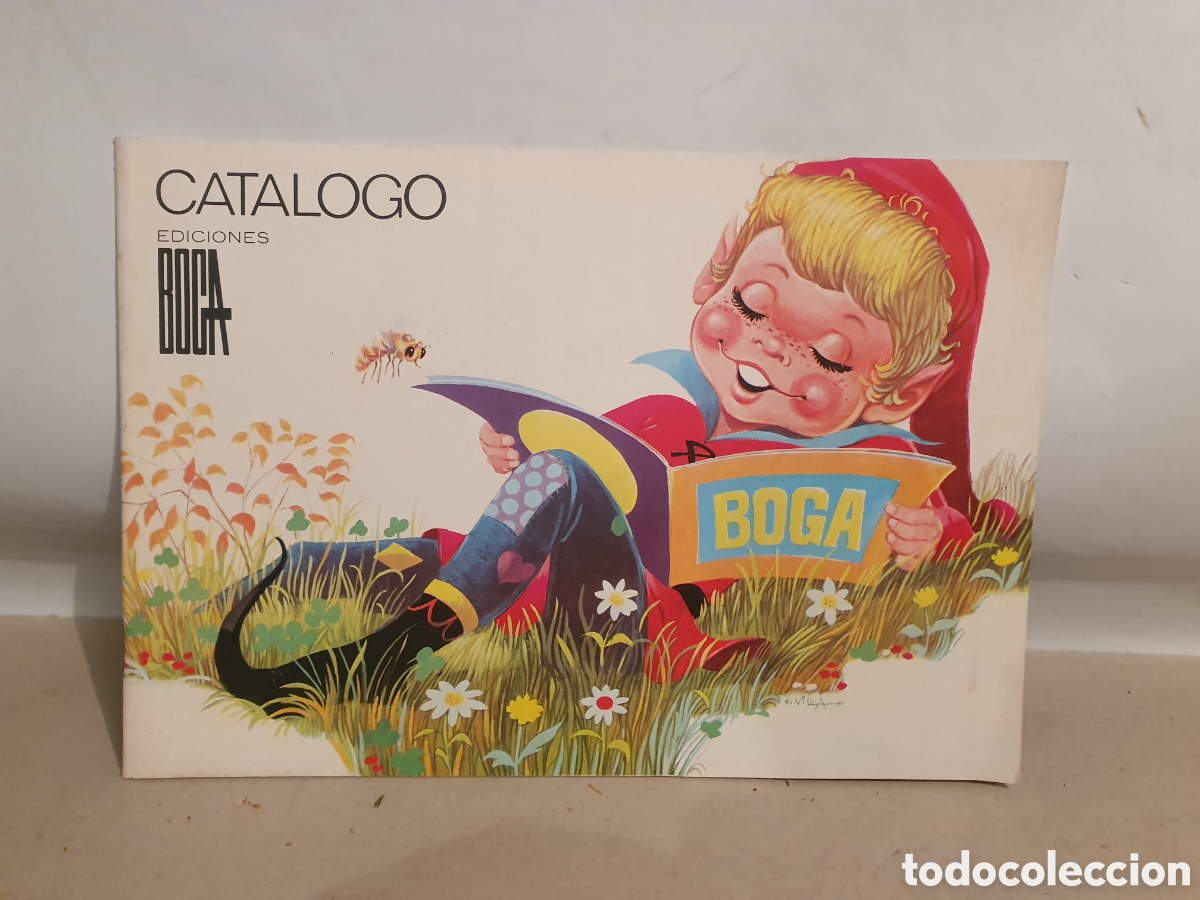 Advertising Catalogs: BOGA EDICIONES. CATALOGO A&Ntilde;OS 70. 16 P&Aacute;GINAS.