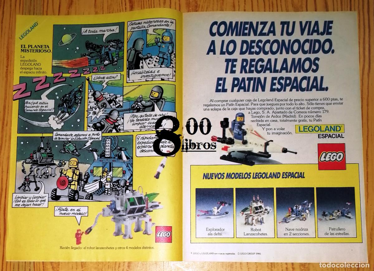 Catalogues publicitaires: ANUNCIO - HOJA - PUBLICIDAD. LEGO. LEGOLAND ESPACIAL : El planeta misterioso. Comienza tu viaje a lo