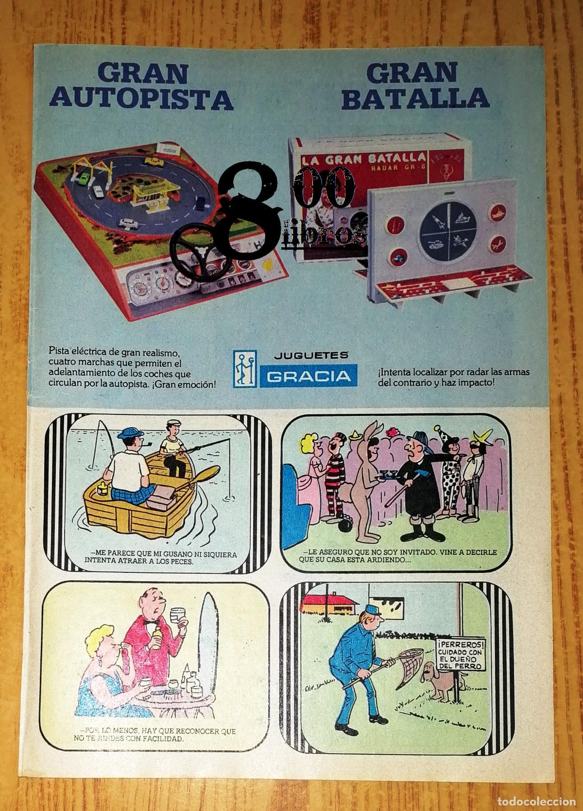 Catalogues publicitaires: ANUNCIO - HOJA - PUBLICIDAD. GRAN AUTOPISTA ; GRAN BATALLA / Juguetes Gracia. - 1982