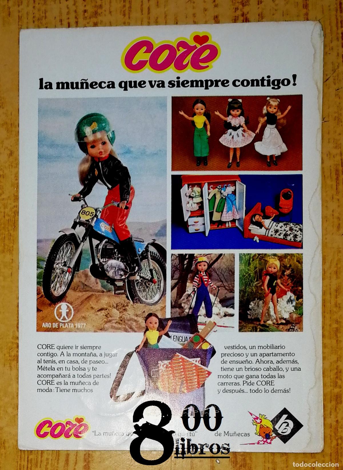Advertising Catalogs: ANUNCIO - HOJA - PUBLICIDAD. CORE : La mu&ntilde;eca que siempre va contigo / Mu&ntilde;ecas bb. - 1977