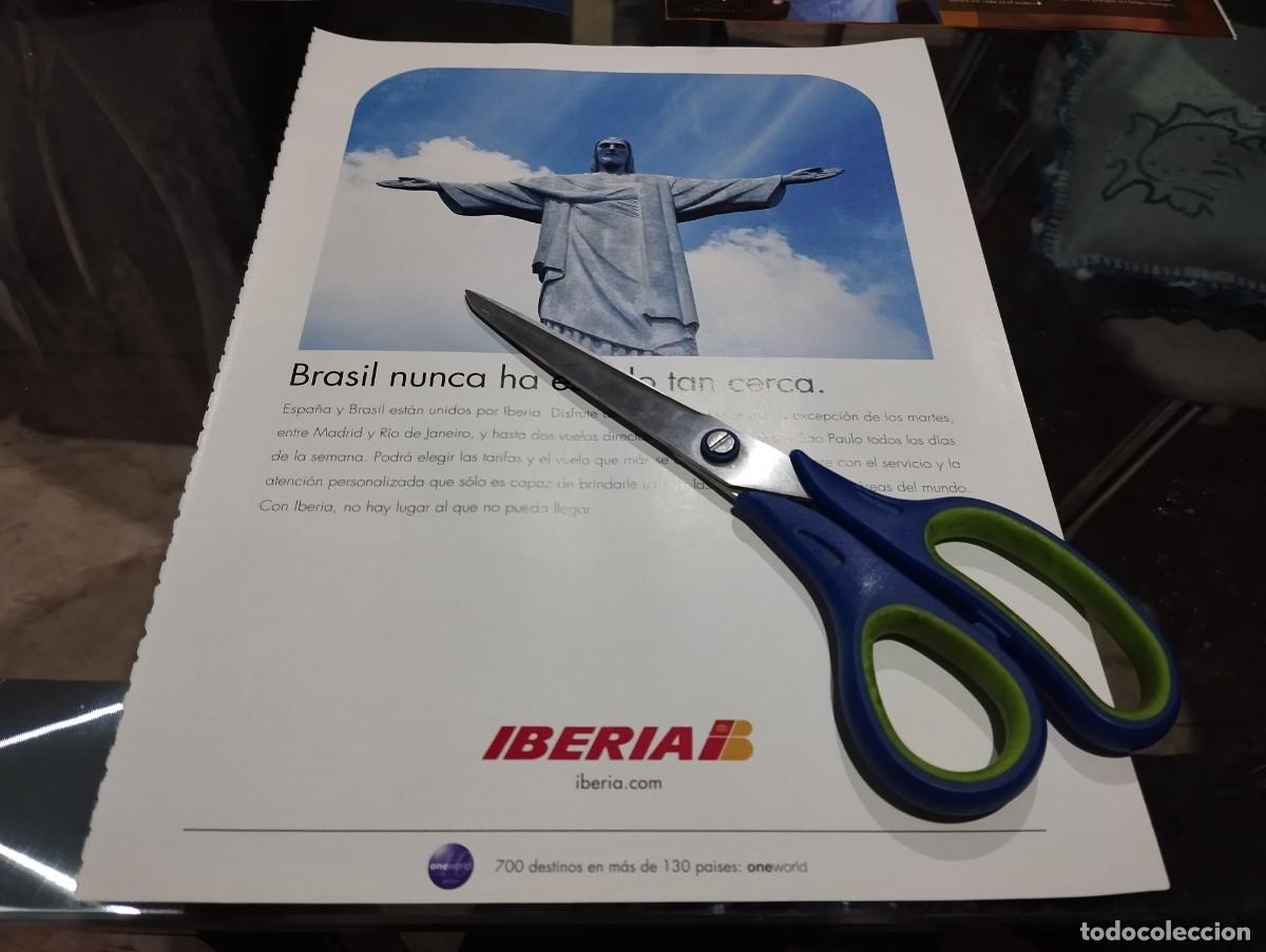 Advertising Catalogs: IBERIA COMPA&Ntilde;IA DE VUELOS ANUNCIO PUBLICIDAD REVISTA 2005