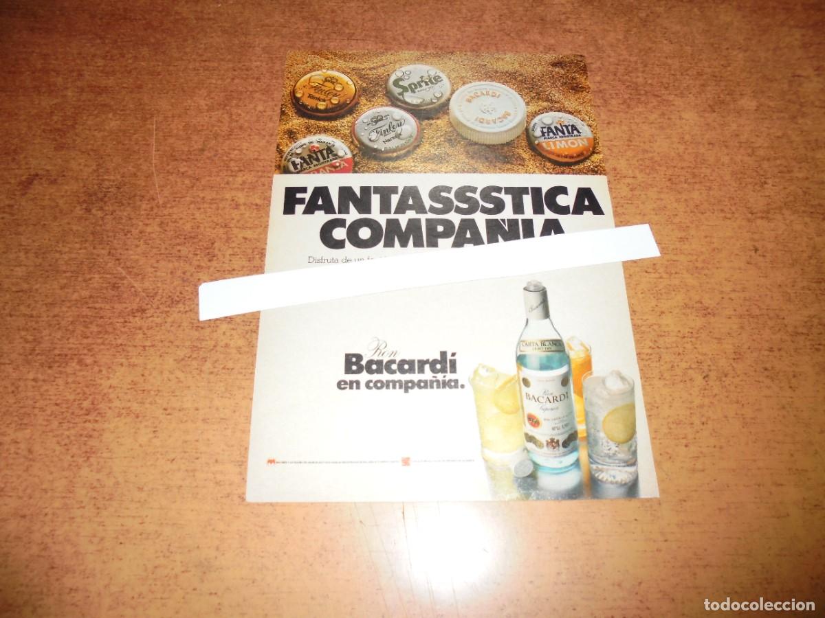 Cat&aacute;logos publicitarios: PUBLICIDAD 1981: BACARD&Iacute; EN COMPA&Ntilde;&Iacute;A - Foto 1