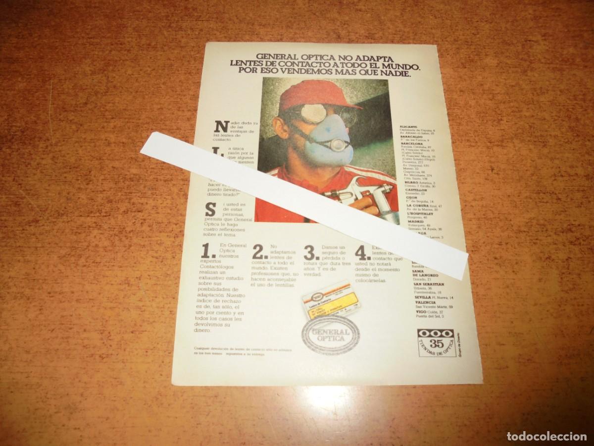 Catalogues publicitaires: PUBLICIDAD 1981: GENERAL &Oacute;PTICA