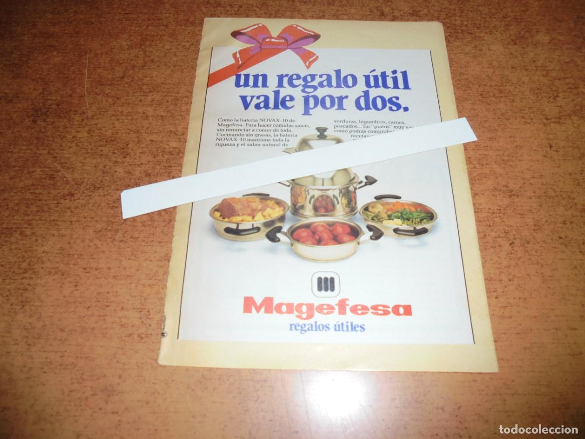 Catalogues publicitaires: PUBLICIDAD 1981: MAGEFESA