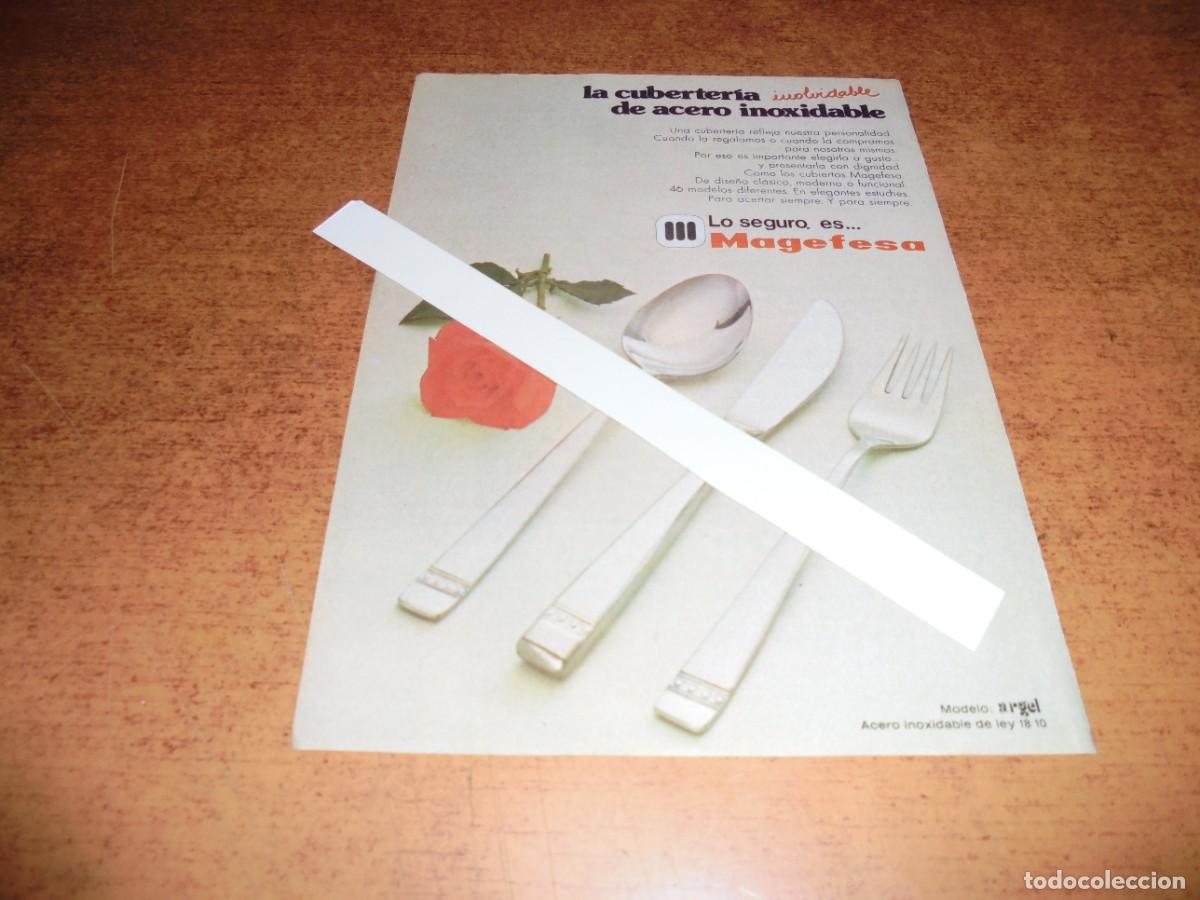 Catalogues publicitaires: PUBLICIDAD 1975: MAGEFESA