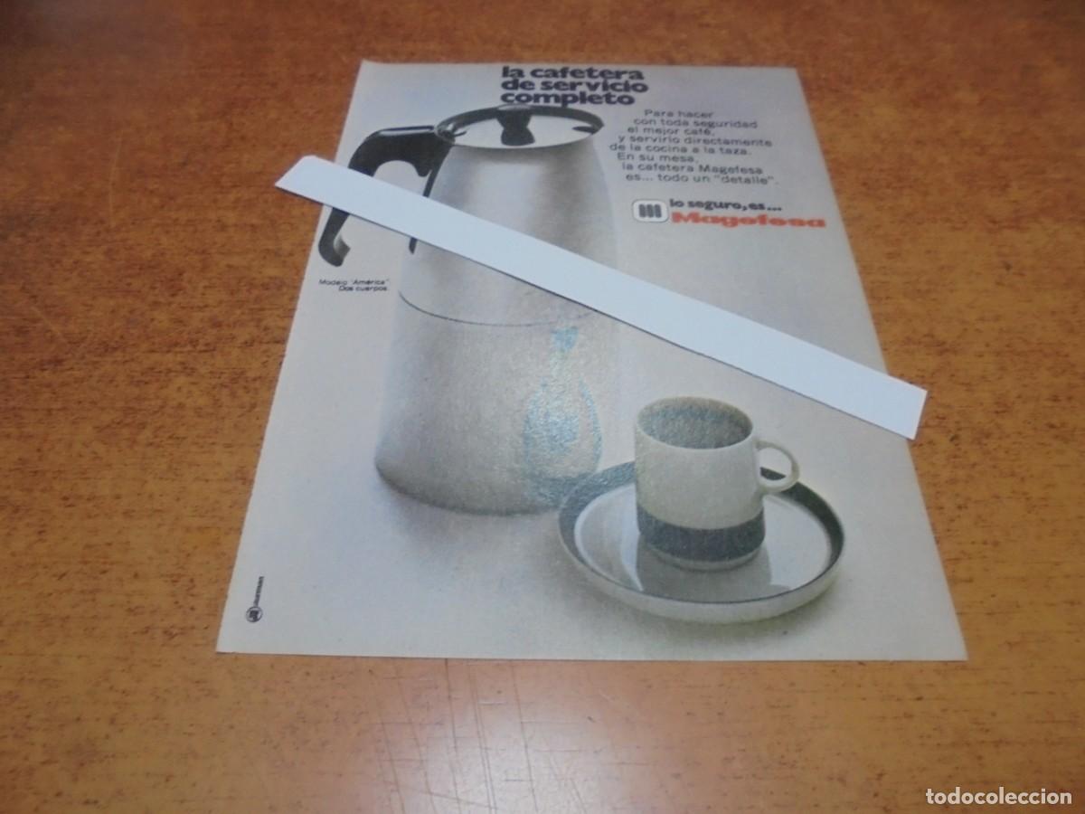 Catalogues publicitaires: PUBLICIDAD 1975: CAFETERA MAGEFESA