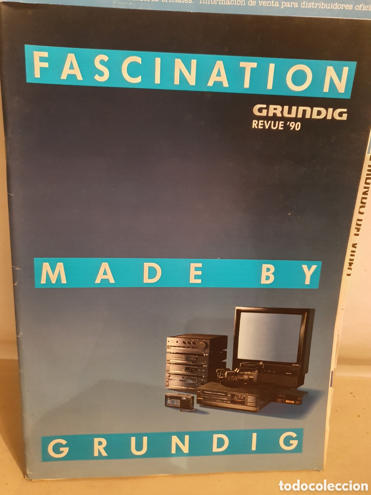 Catalogues publicitaires: GRUNDIG. REVIE '90. CATALOGO TELEVISORES Y EQUIPOS DE MUSICA.