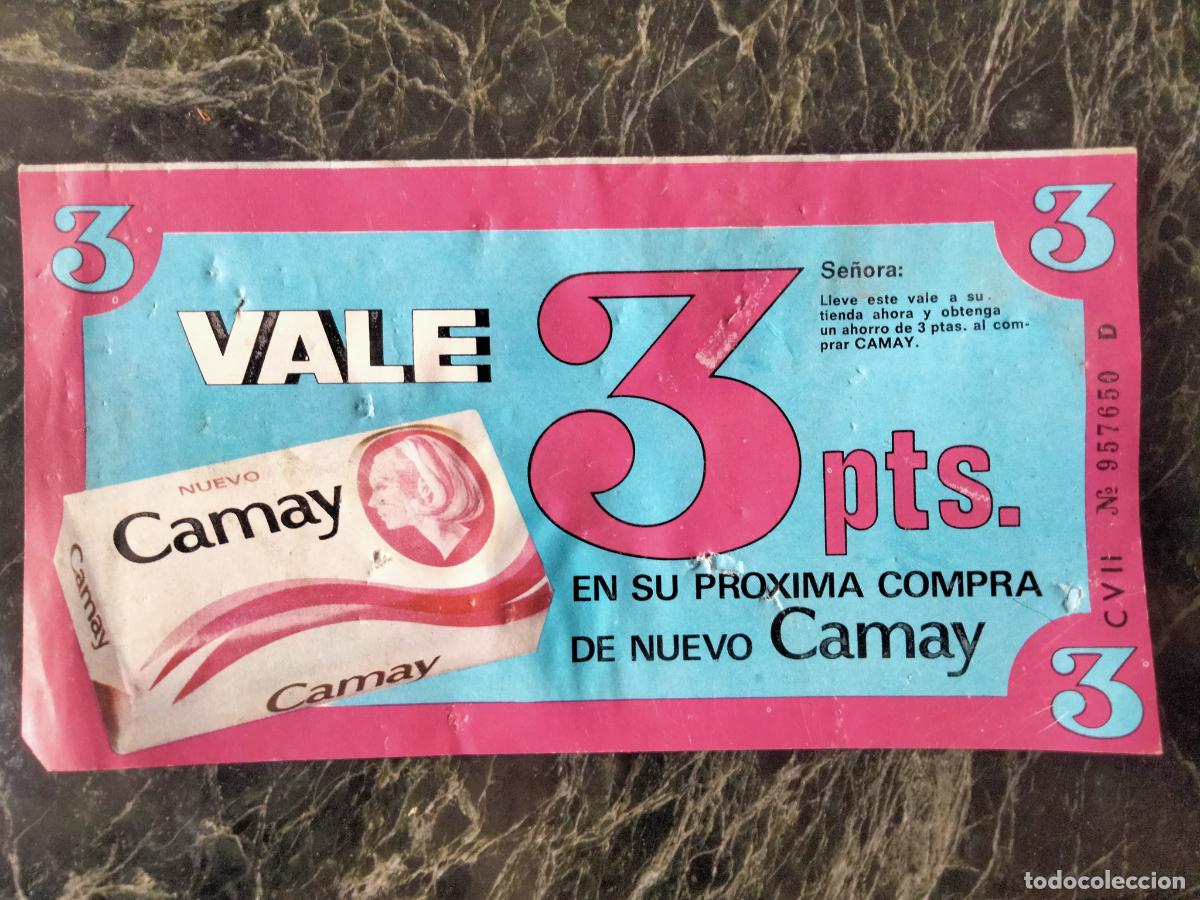 Catalogues publicitaires: Vale 3 pesetas Jab&oacute;n Camay