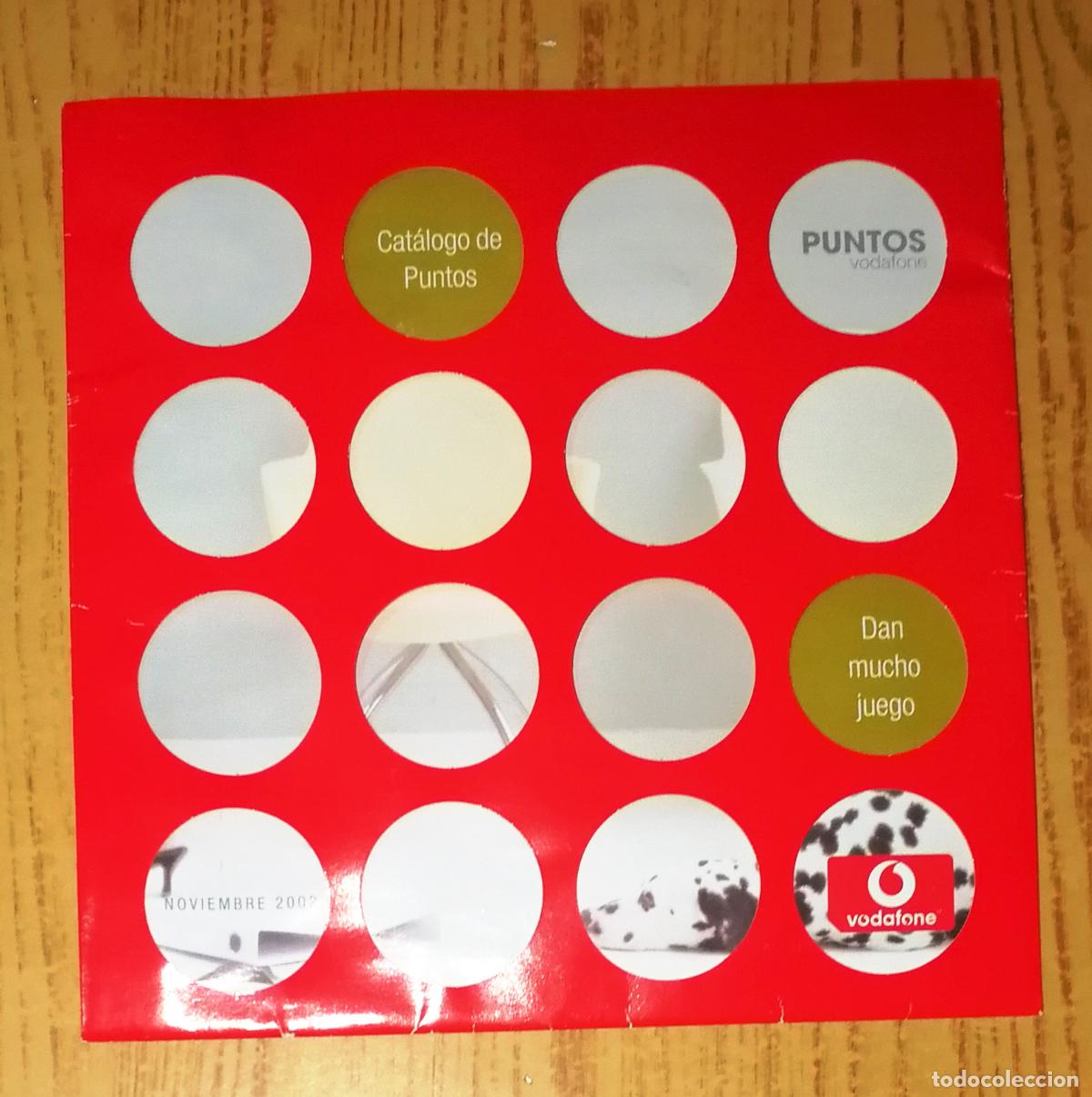 Catalogues publicitaires: PUBLICIDAD. CAT&Aacute;LOGO DE PUNTOS VODAFONE 2002 : Dan mucho juego