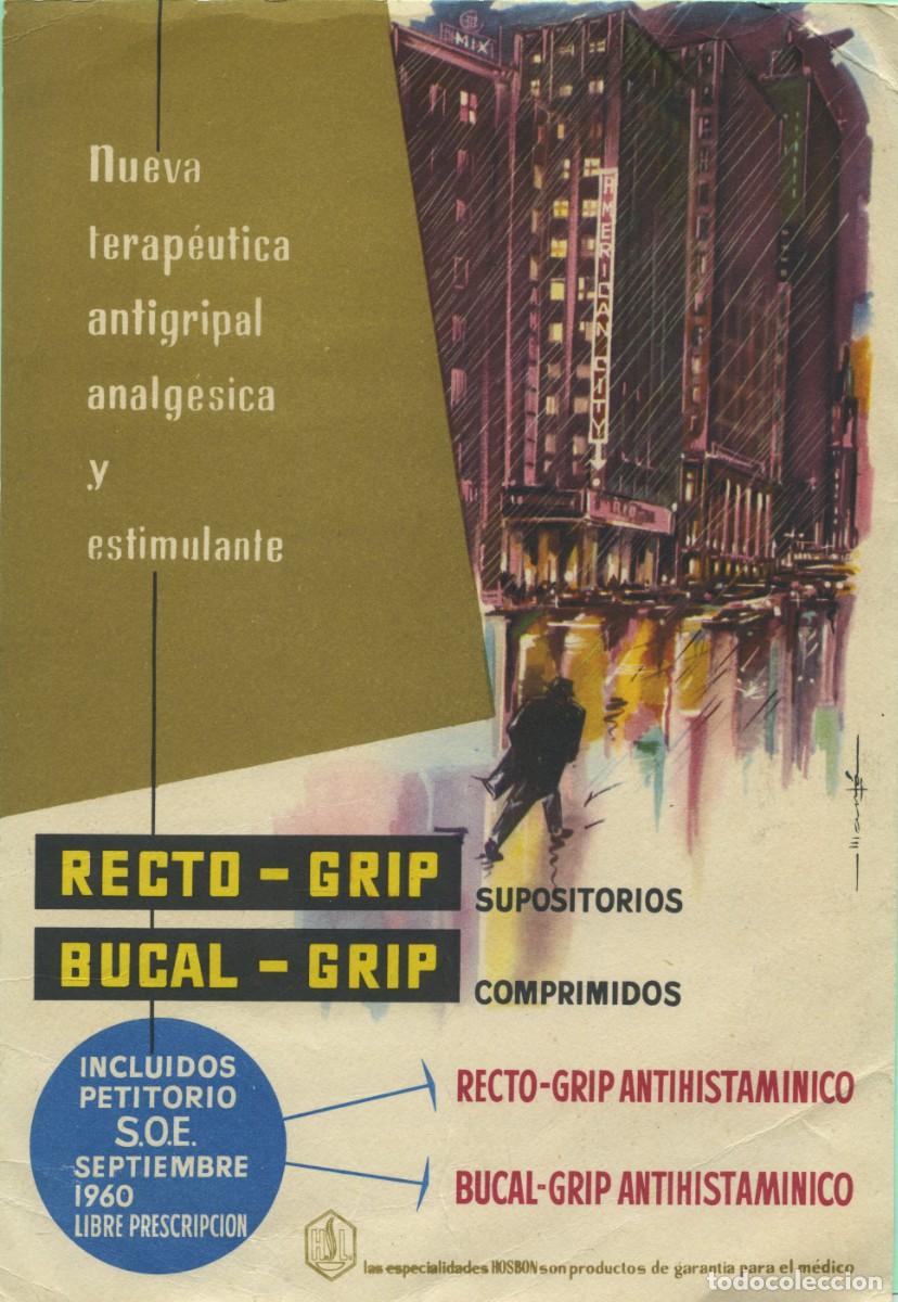 Catalogues publicitaires: Folleto de productos farmac&eacute;uticos HOSBON (Barcelona) dirigido al m&eacute;dico de B&eacute;dar Palomino Sosa