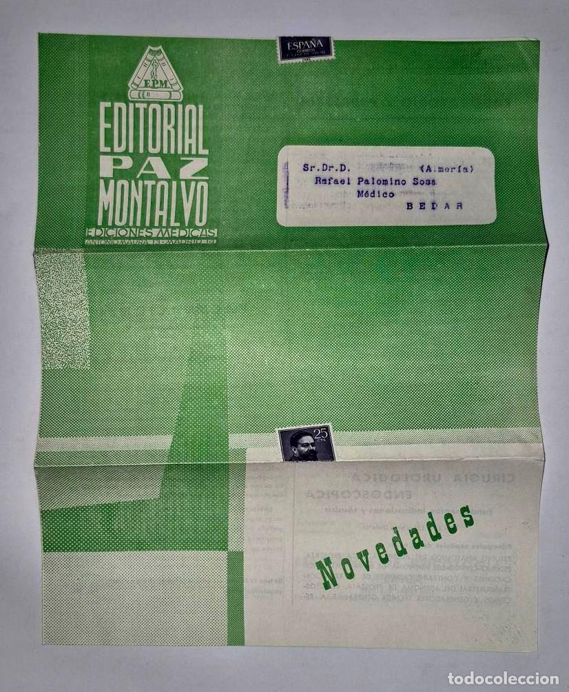 Catalogues publicitaires: Cat&aacute;logo Editorial Paz de Montalvo Ediciones M&eacute;dicas. Hacia 1950, dirigido al m&eacute;dico de B&eacute;dar Rafael