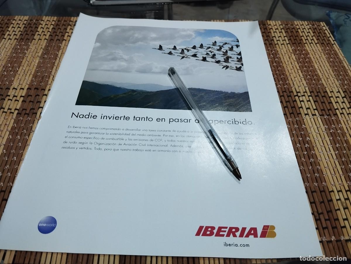 Werbekataloge: LINEAS AEREAS IBERIA ANUNCIO PUBLICIDAD REVISTA 2010