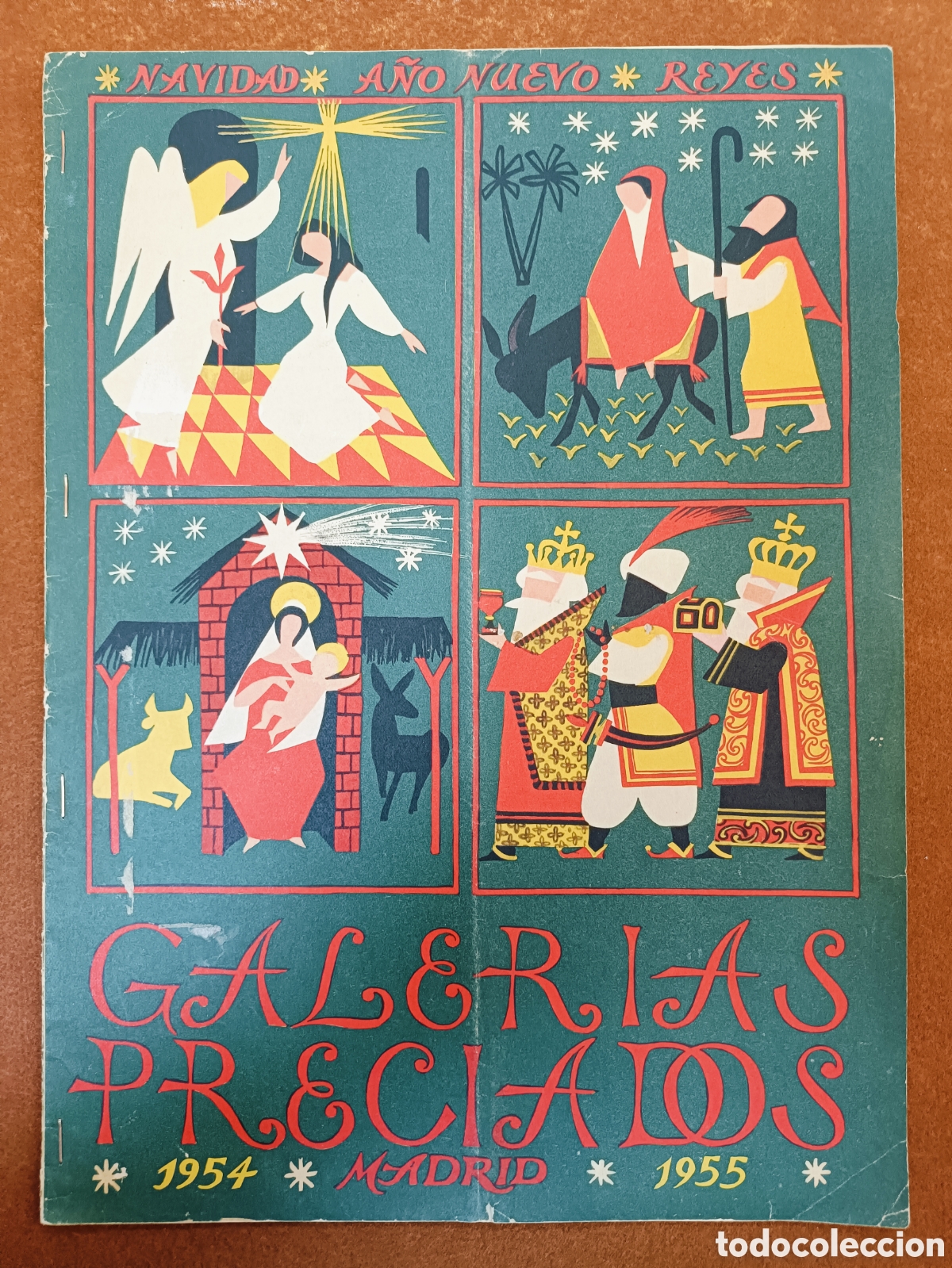 Cat&aacute;logos publicitarios: CAT&Aacute;LOGO DE GALERIAS PRECIADOS. NAVIDAD/ A&Ntilde;O NUEVO/ REYES. (A&Ntilde;O 1954 -1955) MADRID.