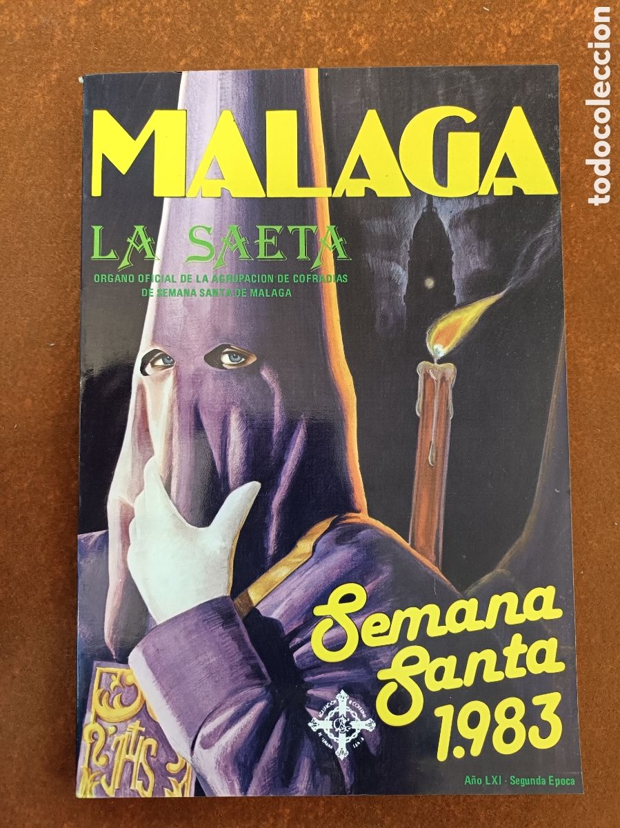 Cat&aacute;logos publicitarios: SEMANA SANTA MALAGA 1983. LA SAETA.