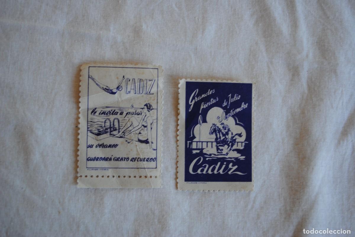 Cat&aacute;logos publicitarios: CADIZ DOS VI&Ntilde;ETAS , DE LA PLAYA, Y FESTIVALES DEL VERANO .