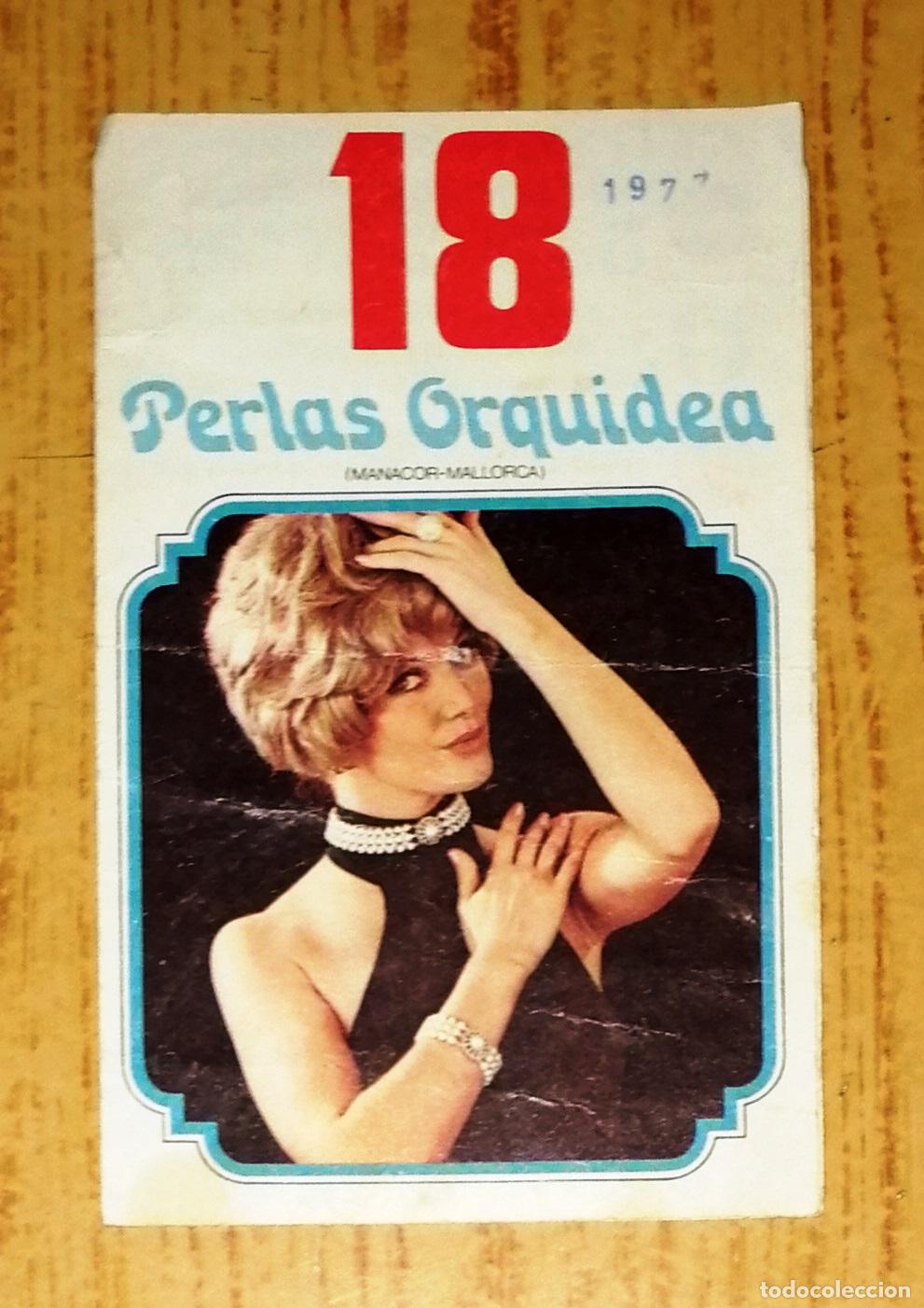 Cat&aacute;logos publicitarios: FOLLETO. PUBLICIDAD. 18 PERLAS ORQU&Iacute;DEA (Manacor, Mallorca). - [1977]