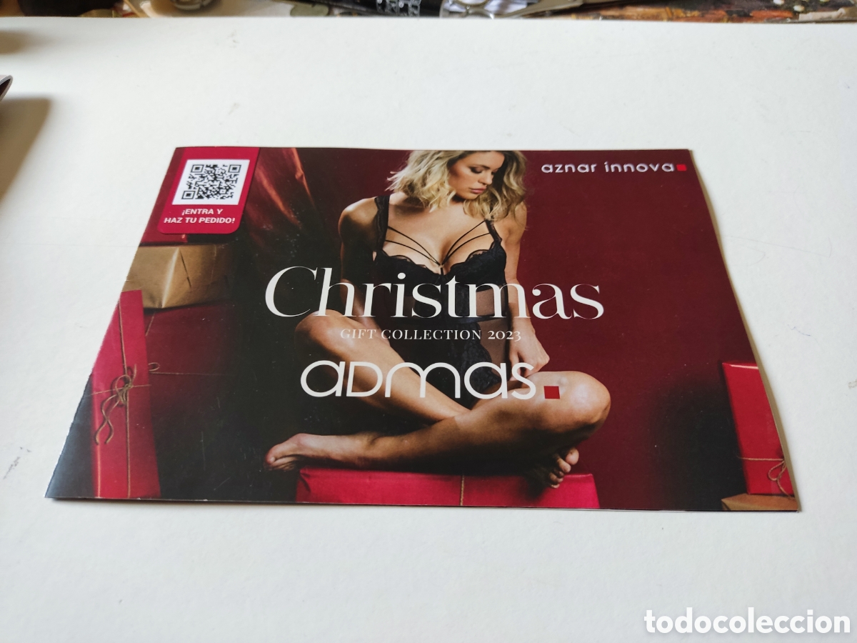 Cat&aacute;logos publicitarios: Catalogo publicidad lencer&iacute;a Christmas admas,aznar innova 2003 chica