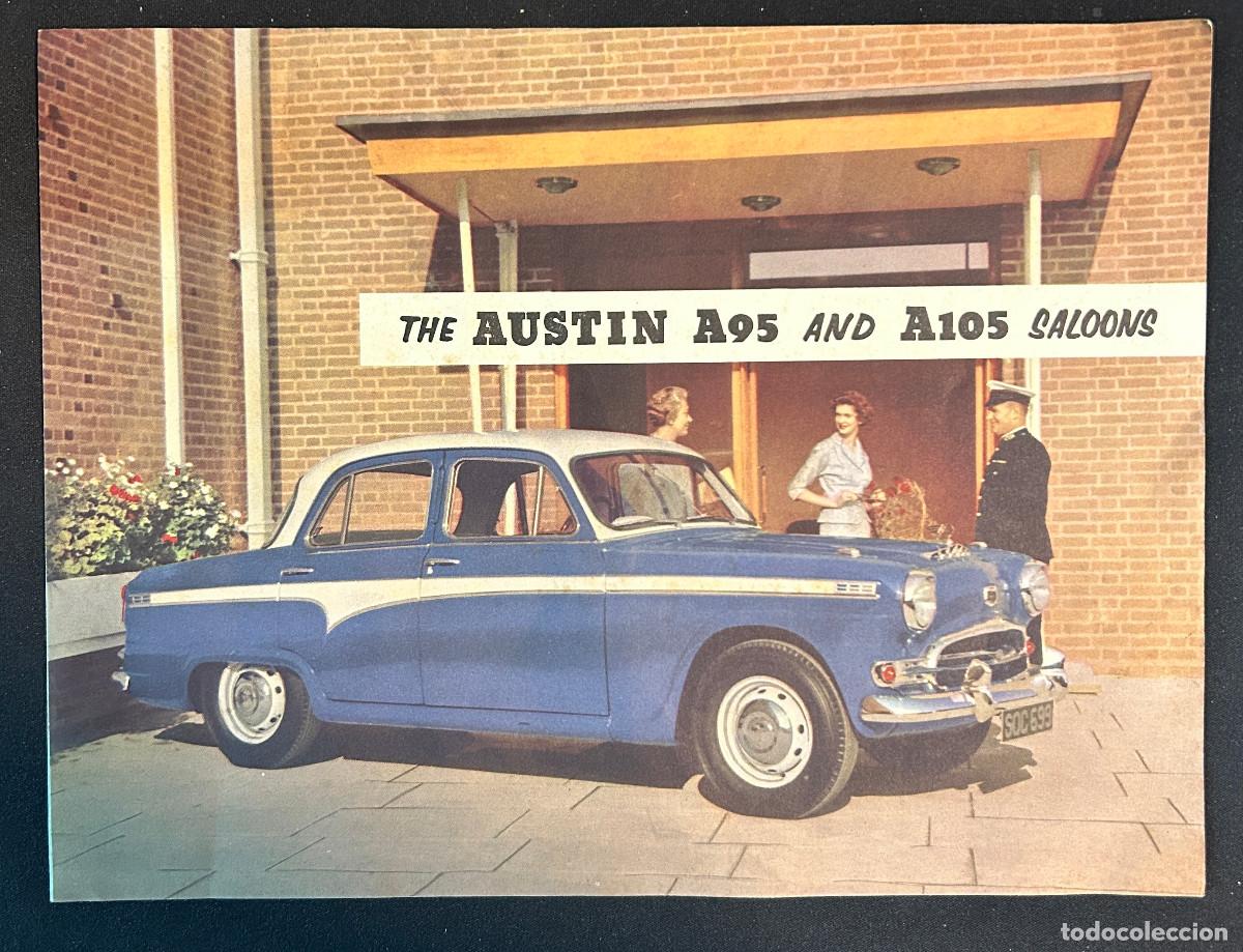 Cat&aacute;logos publicitarios: THE AUSTIN A95 AND A105 SALOONS - THE AUSTIN MOTOR COMPANY LIMITED - ENGLAND
