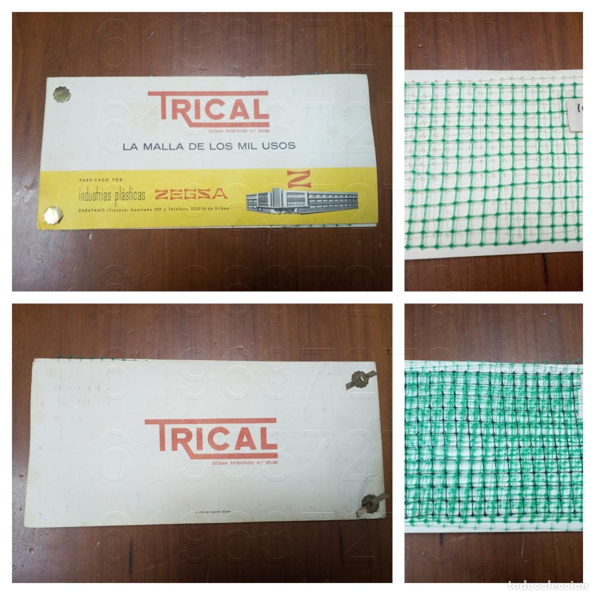 Cataloghi pubblicitari: ZARATAMO VIZCAYA TRICAL MALLA A&Ntilde;OS 60 INDUSTRIA PLASTICAS ZEGSA U63