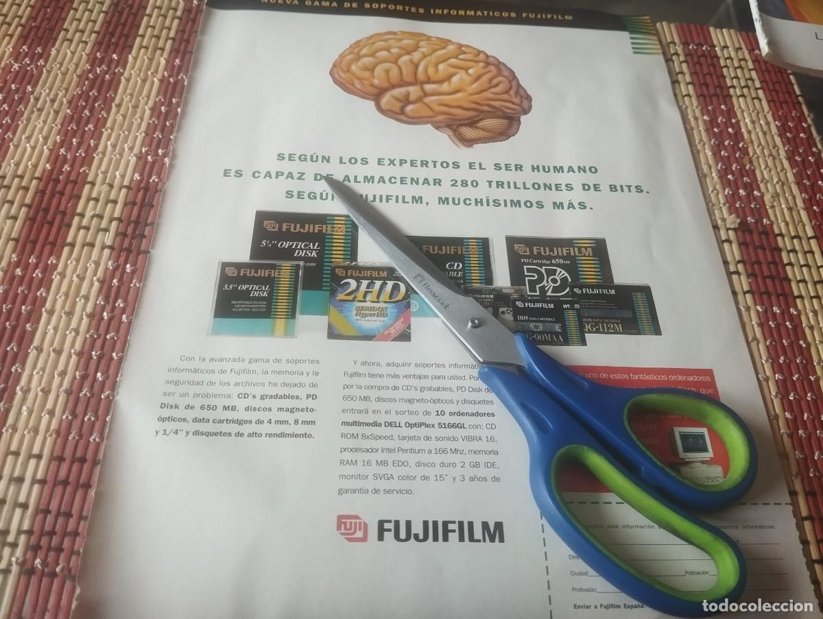 Cataloghi pubblicitari: DISKETTES CINTAS FUJIFILM ANUNCIO PUBLICIDAD REVISTA 1996
