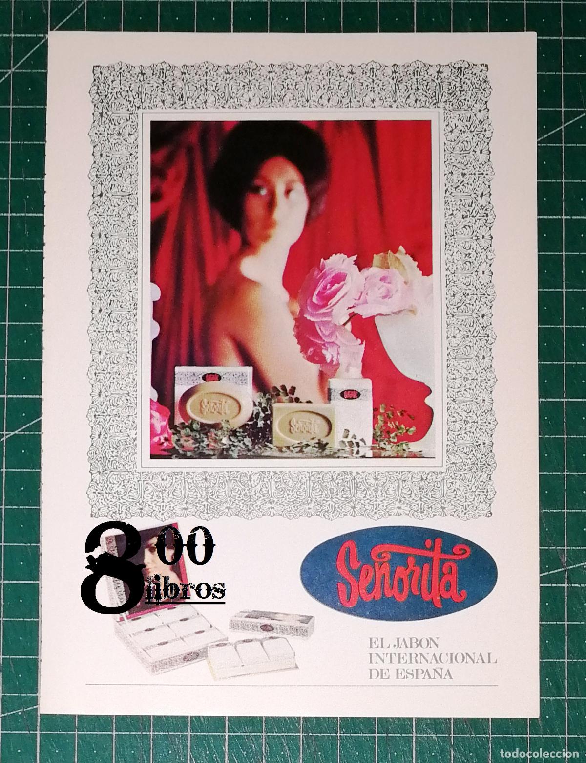 Werbekataloge: ANUNCIO - HOJA - PUBLICIDAD. SE&Ntilde;ORITA : el jab&oacute;n internacional de Espa&ntilde;a ; ERISTOW WODKA. - 1968