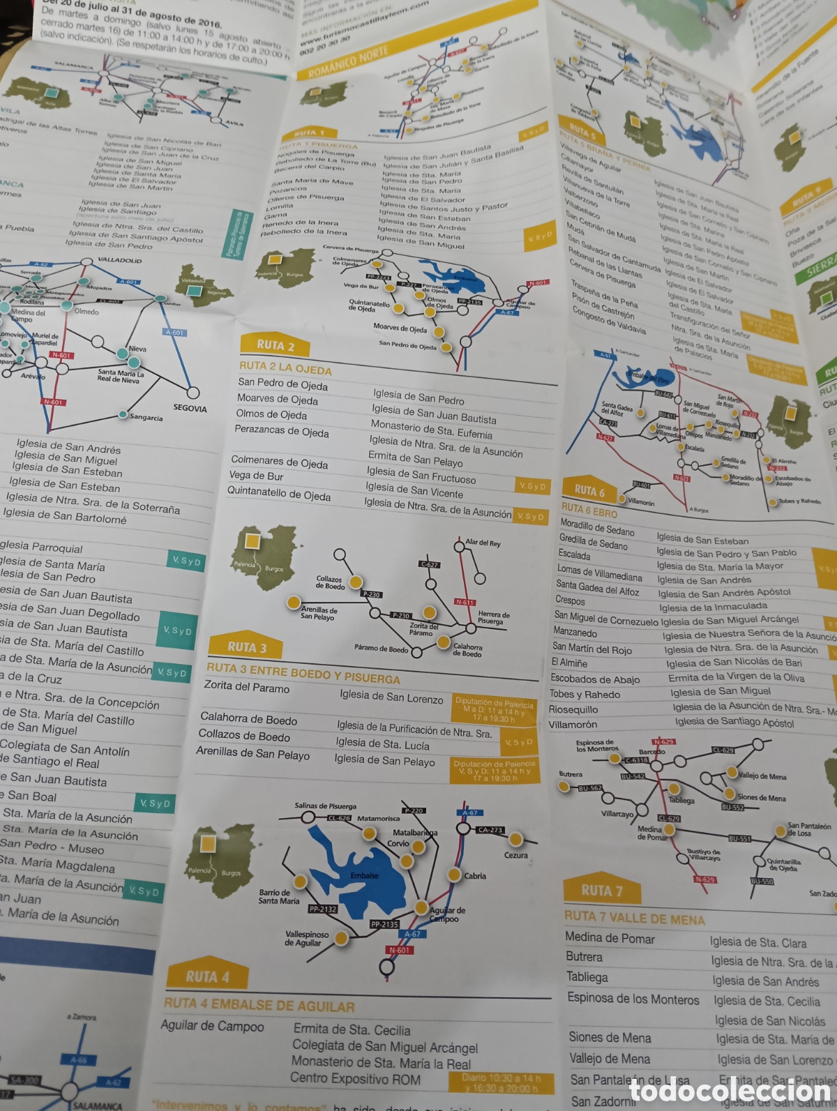 Cat&aacute;logos publicitarios: Castilla y Le&oacute;n , Ciudades ,mapas , monumentos 2016 - Foto 5