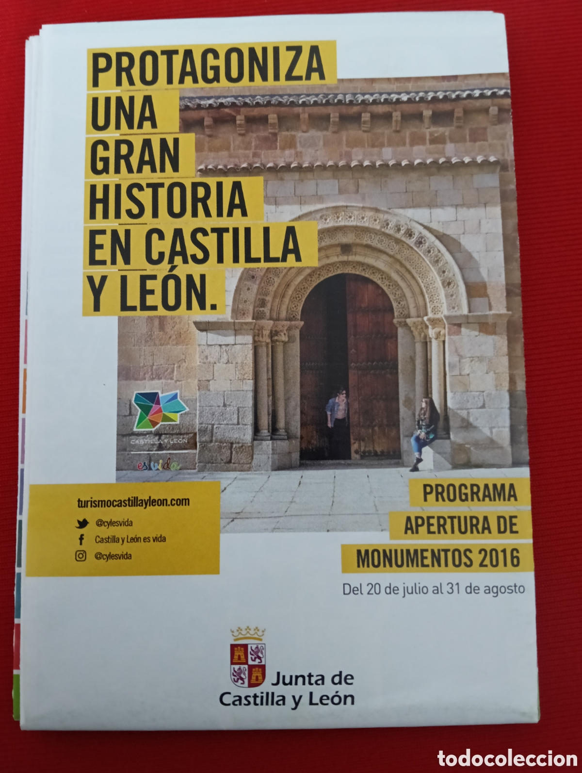Cataloghi pubblicitari: Castilla y Le&oacute;n , Ciudades ,mapas , monumentos 2016