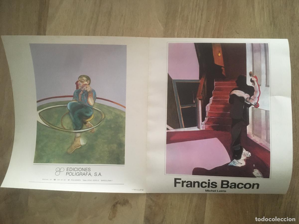 Catalogues publicitaires: francis bacon cara y perfil michel leiris folleto catalogo original ediciones poligrafa 1983