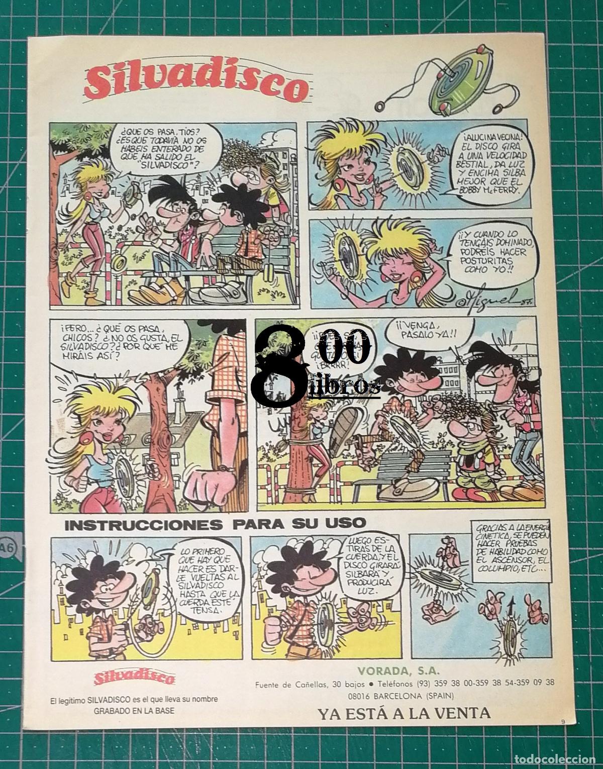 Catalogues publicitaires: ANUNCIO - HOJA - PUBLICIDAD. SILVADISCO / Vorada, S.A. - 1987