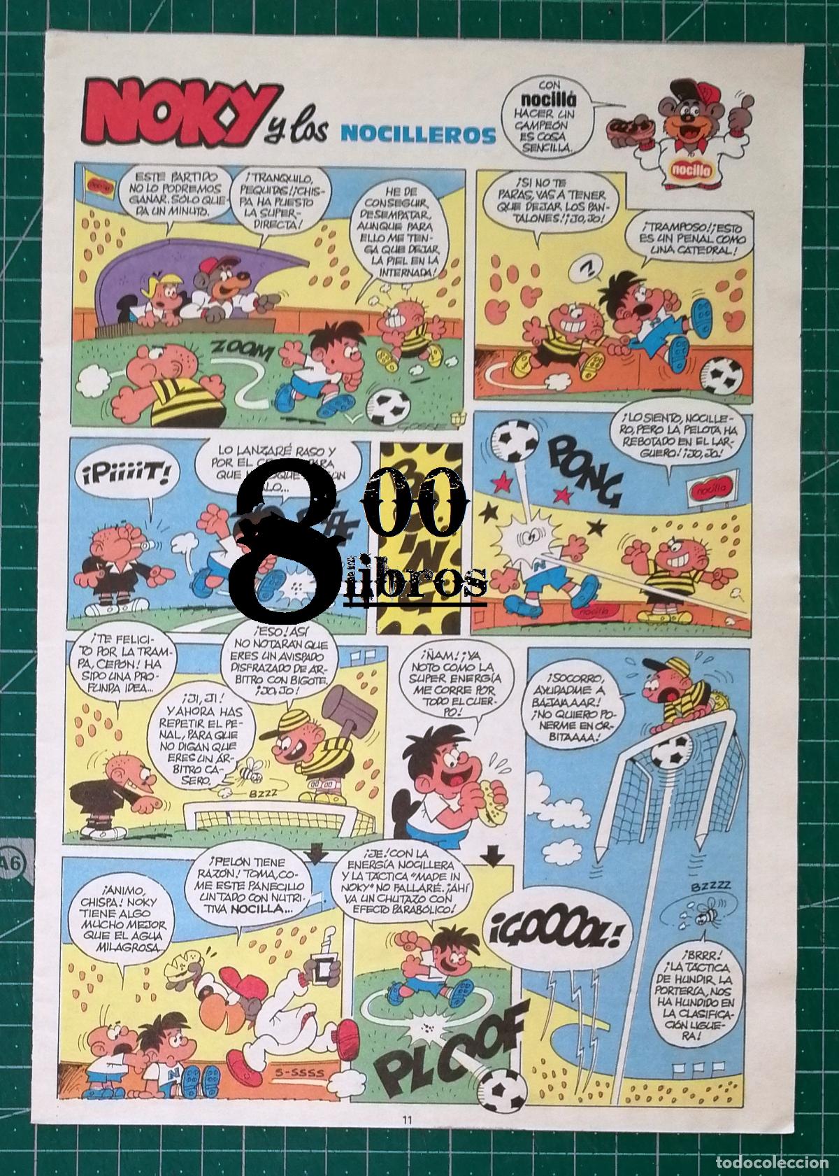 Catalogues publicitaires: ANUNCIO - HOJA - PUBLICIDAD. NOKY Y LOS NOCILLEROS. NOCILLA. - 1991