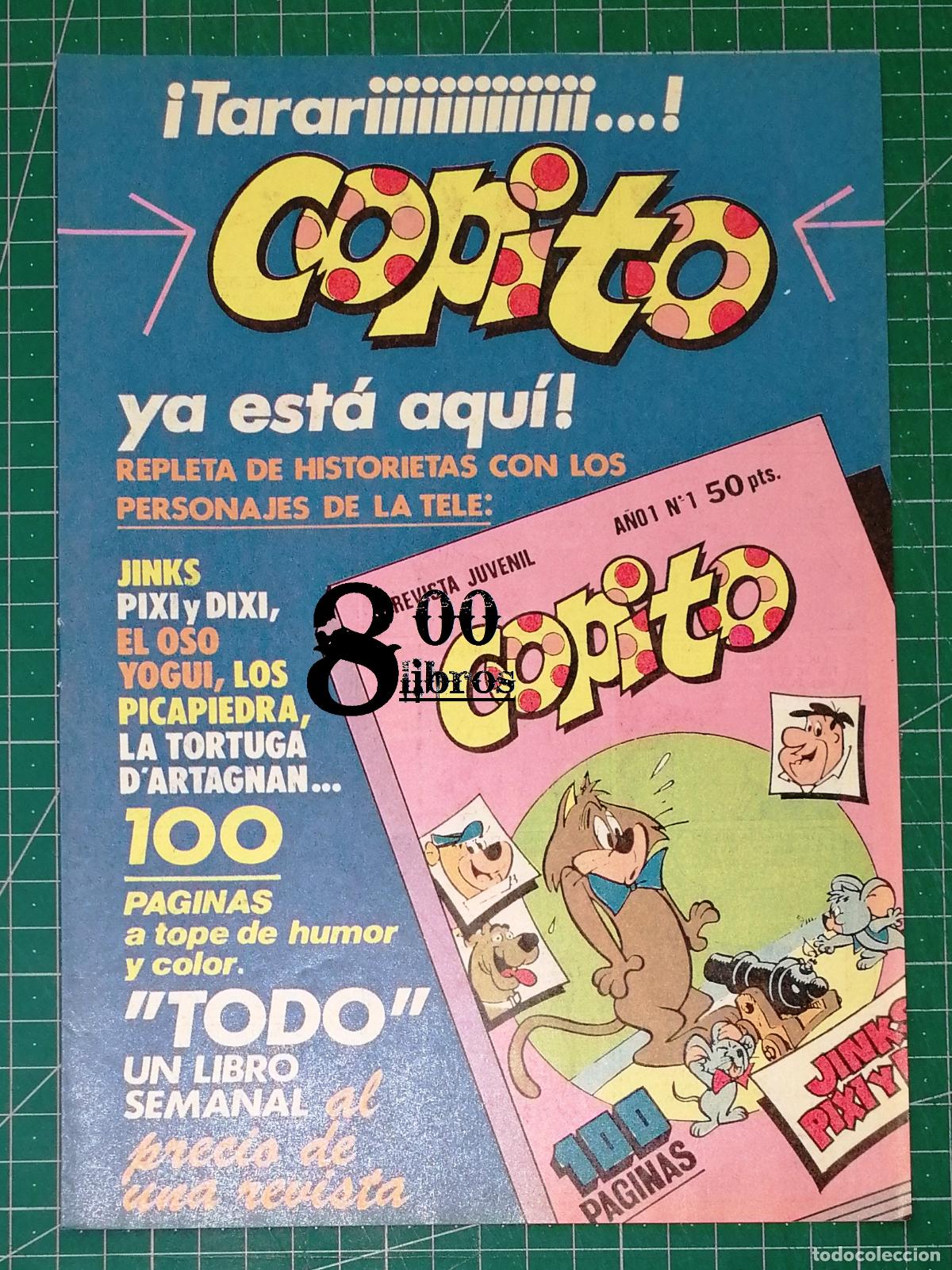 Werbekataloge: ANUNCIO - HOJA - PUBLICIDAD. &iexcl;TARARIIIII...! COPITO YA EST&Aacute; AQU&Iacute;. - 1980