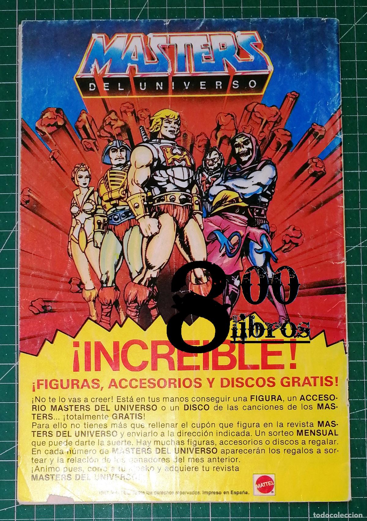 Catalogues publicitaires: ANUNCIO - HOJA - PUBLICIDAD. MASTERS DEL UNIVERSO. FIGURAS ACCESORIOS DISCOS. SORTEO / MATTEL.- 1987