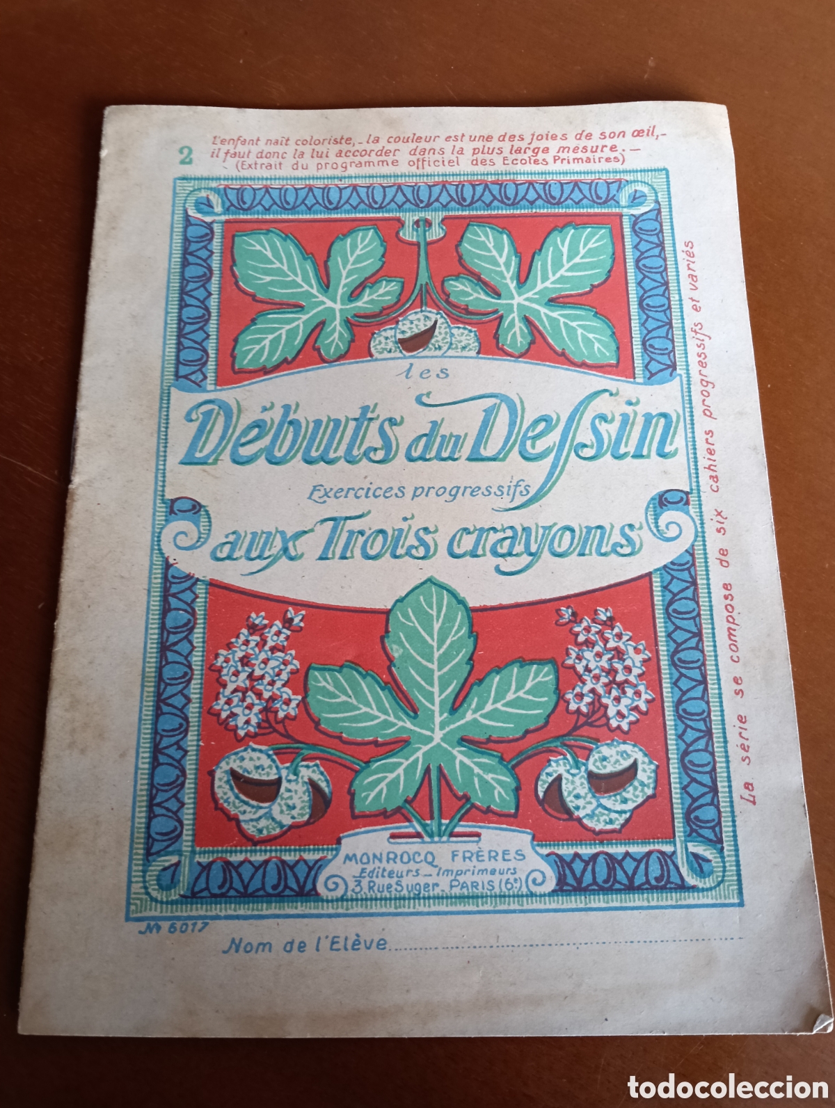 Cat&aacute;logos publicitarios: Debuts du Defsin aux Trois Crayons