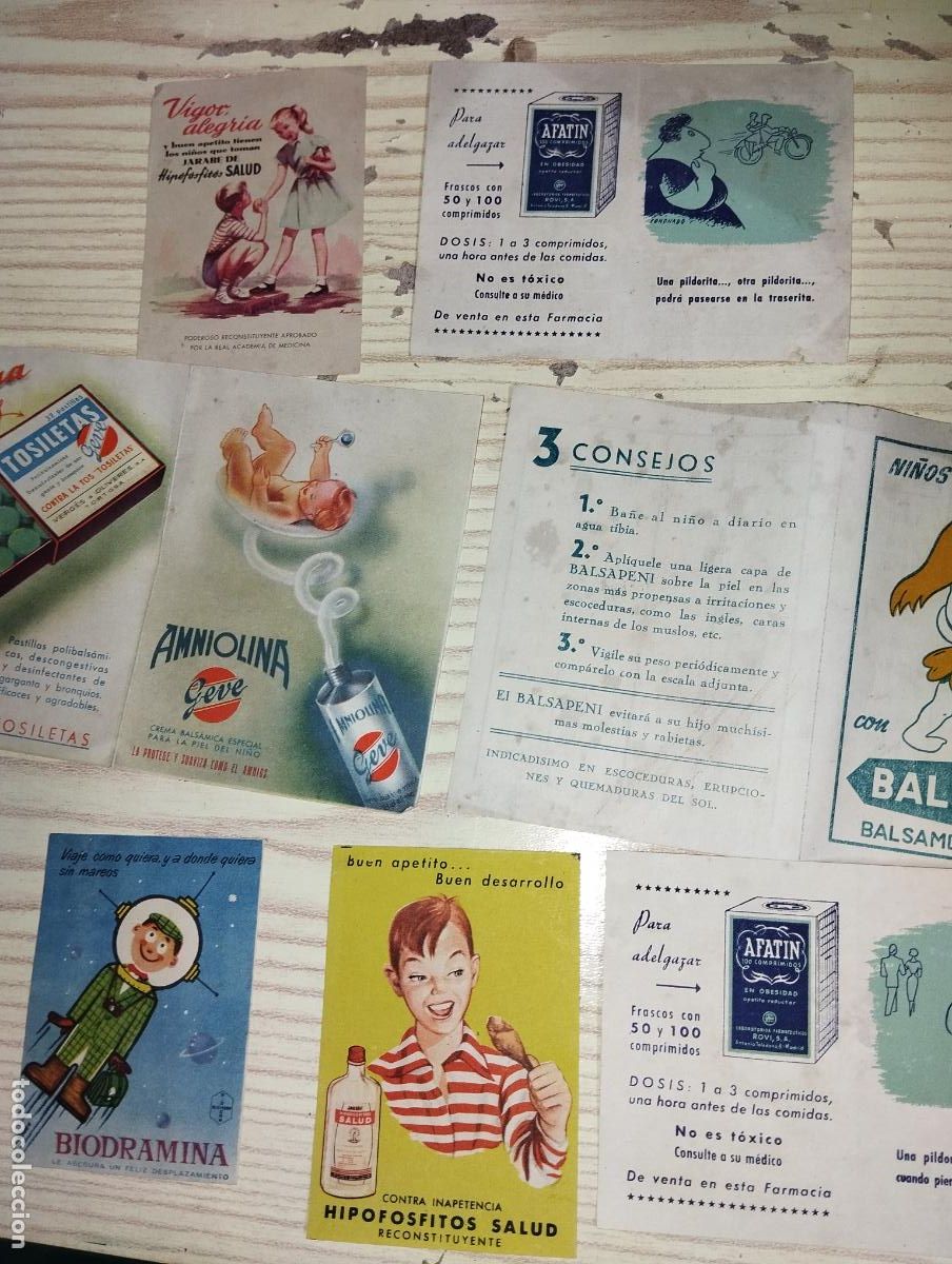 Cat&aacute;logos publicitarios: PUBLICIDAD FARMACIA ANTIGUA