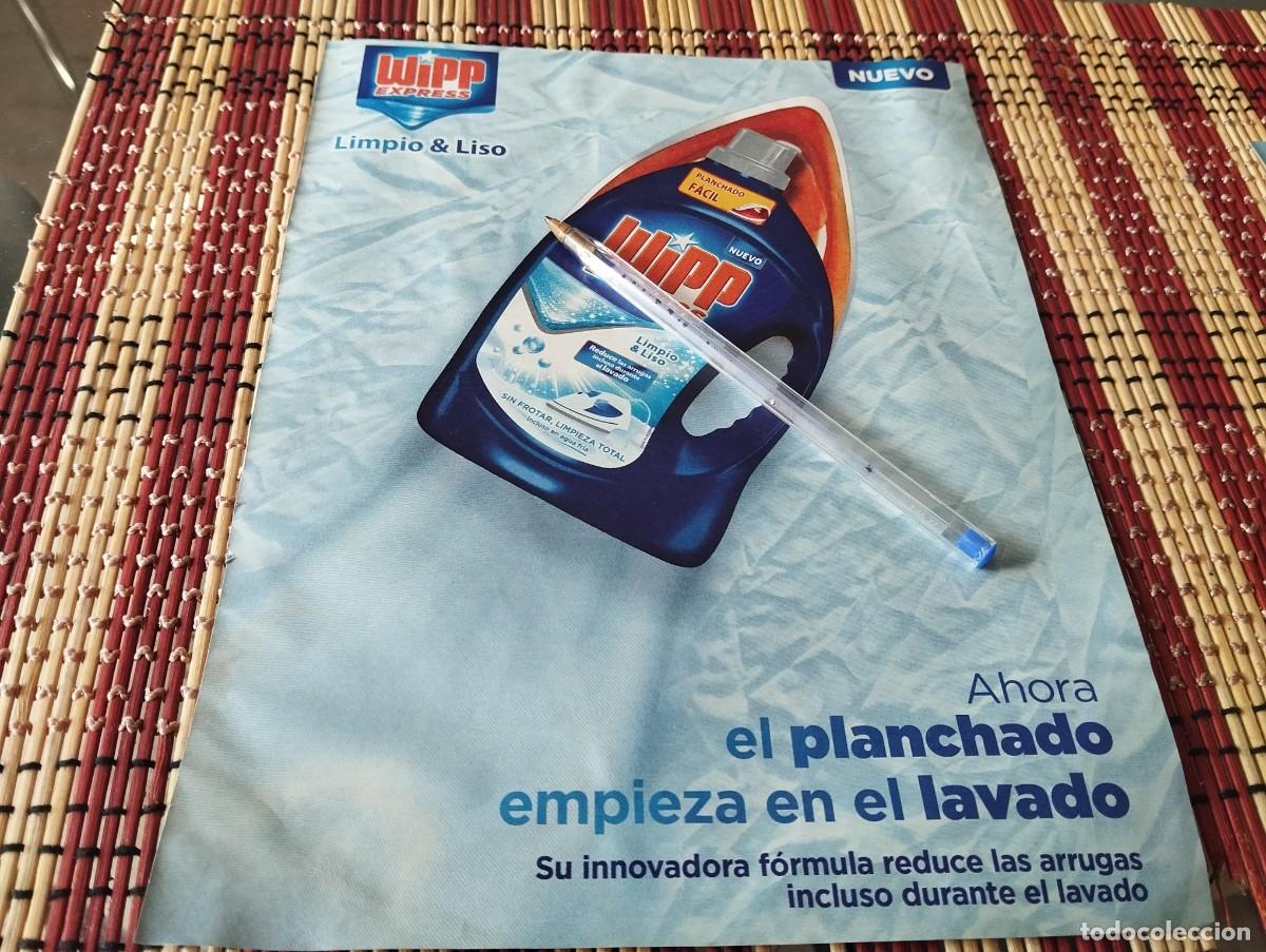 Cat&aacute;logos publicitarios: WIP EXPRES PLANCHADO RAPIDO ANUNCIO PUBLICIDAD REVISTA