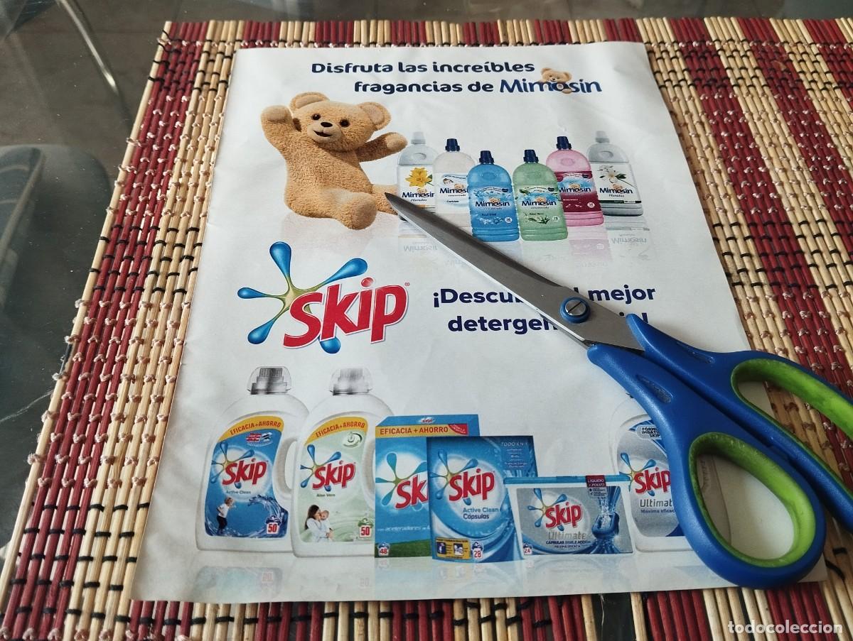 Cat&aacute;logos publicitarios: DETERGENTE MIMOSIN Y SKIP ANUNCIO PUBLICIDAD REVISTA