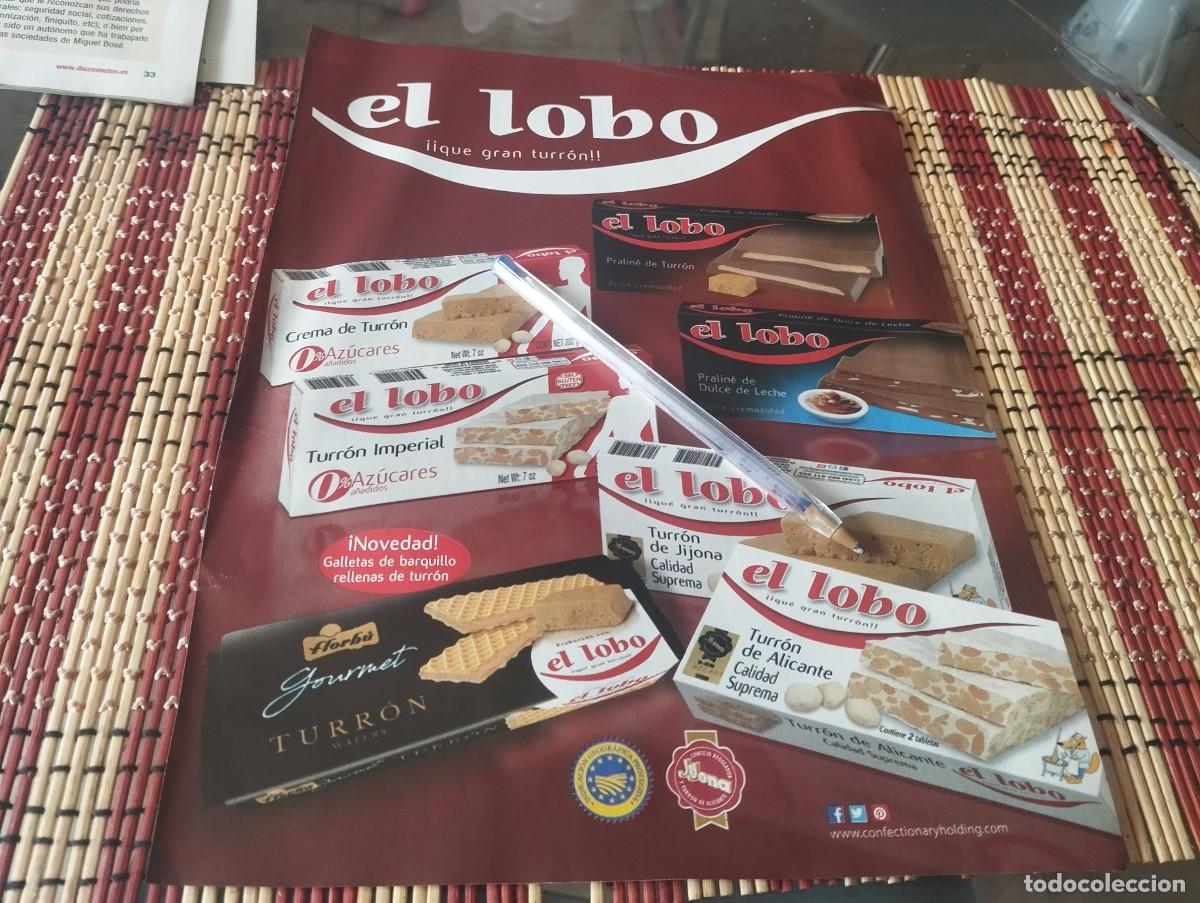 Cat&aacute;logos publicitarios: TURR&Oacute;N EL LOBO ANUNCIO PUBLICIDAD REVISTA 2018