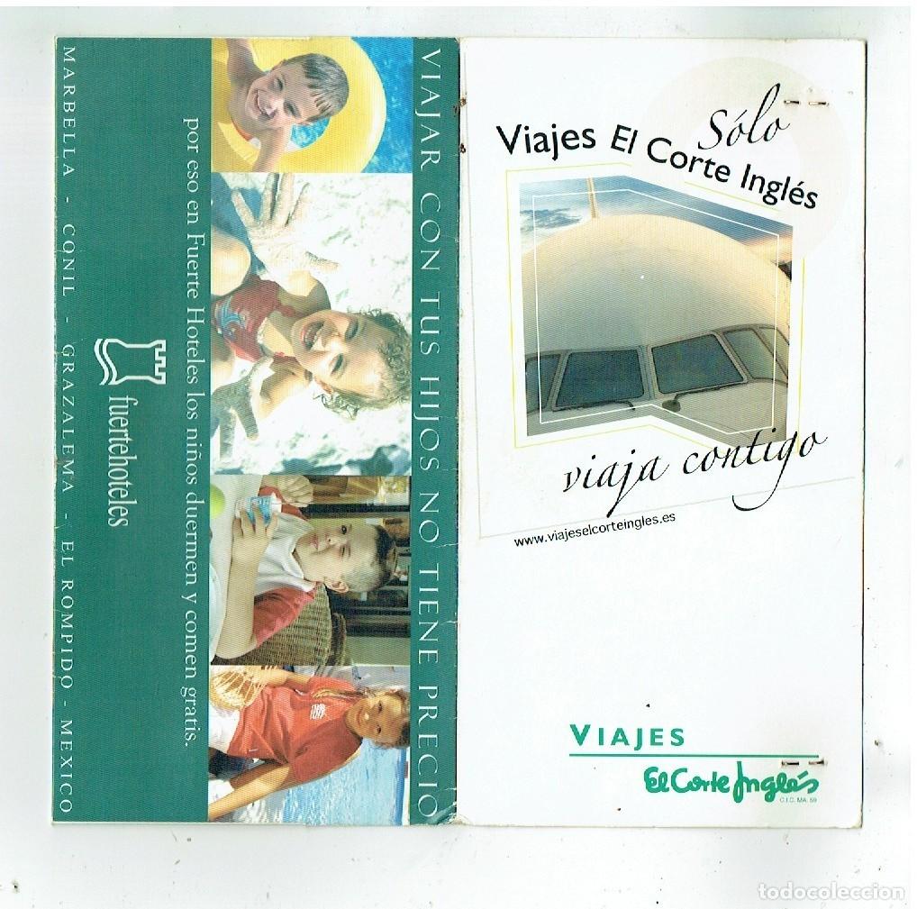Cat&aacute;logos publicitarios: VIAJES EL CORTE INGL&Eacute;S. JULIO 2008. (P/D55)